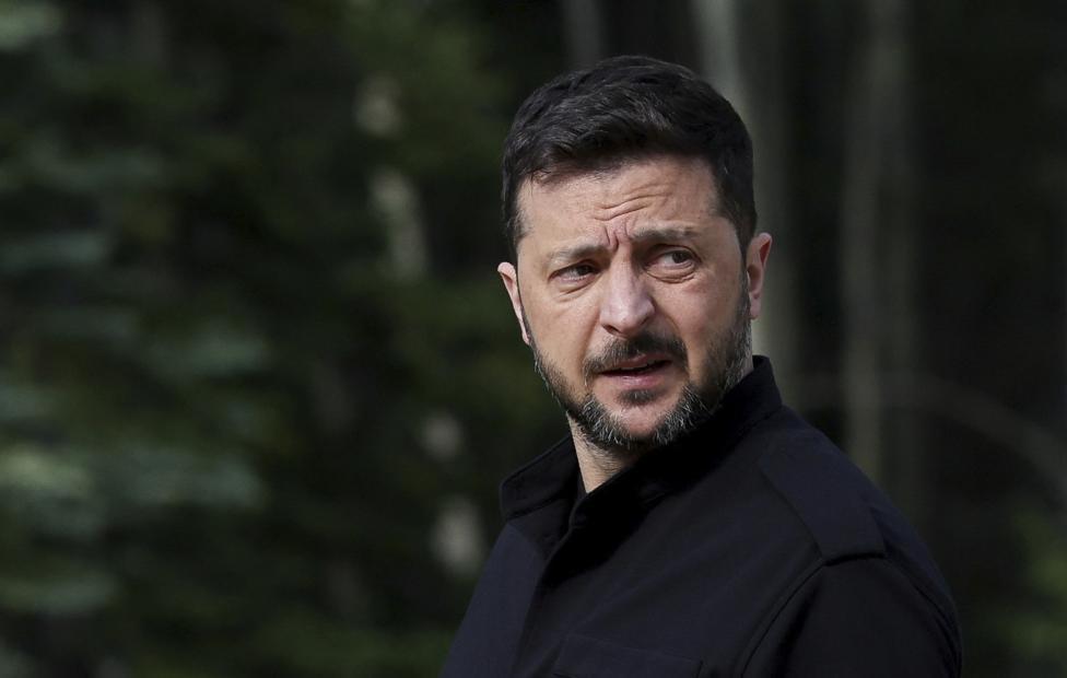 Владимир Зеленский. Suzanne Plunkett Pool Photo via AP