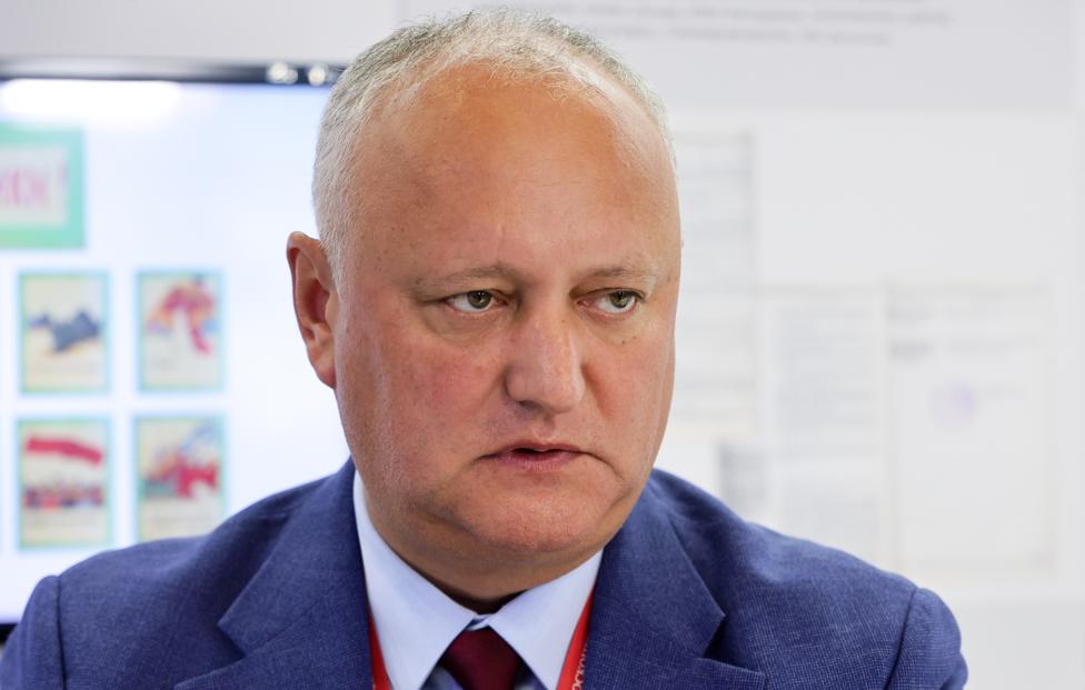 Лидер "Партии социалистов Республики Молдова" Игорь Додон. Владимир Смирнов/ ТАСС