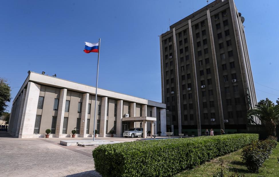 Здание посольства РФ в Дамаске. Валерий Шарифулин/ ТАСС