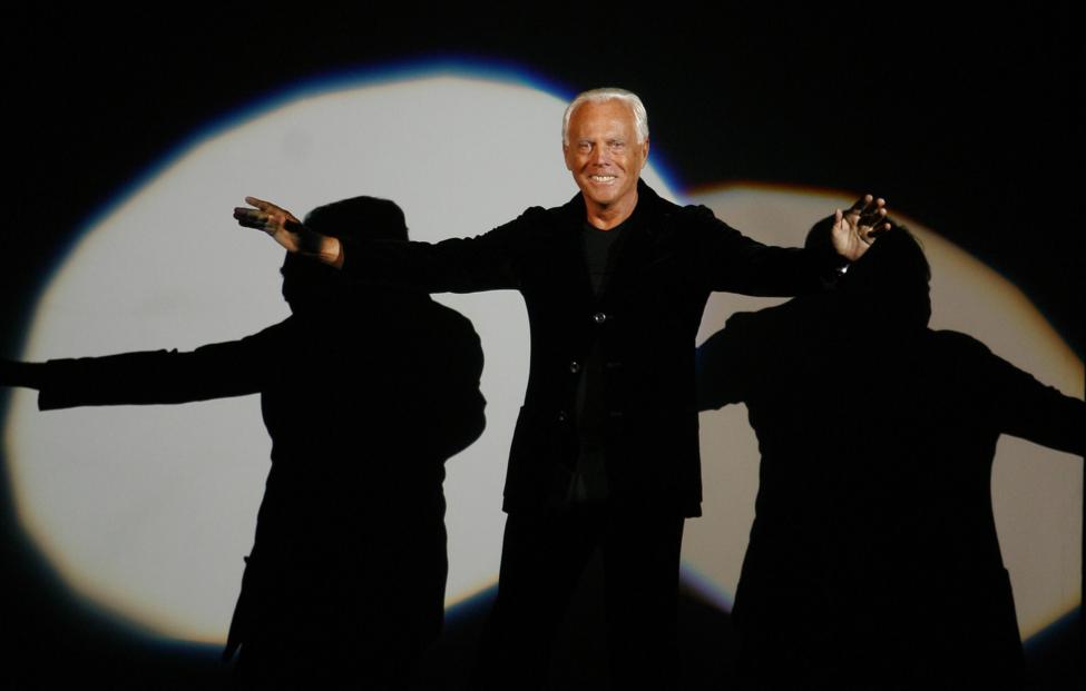 Джорджо Армани AP Photo/ Luca Bruno