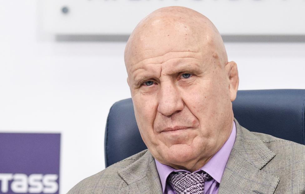 Президент Федерации спортивной борьбы России Михаил Мамиашвили. Валерия Калугина/ ТАСС