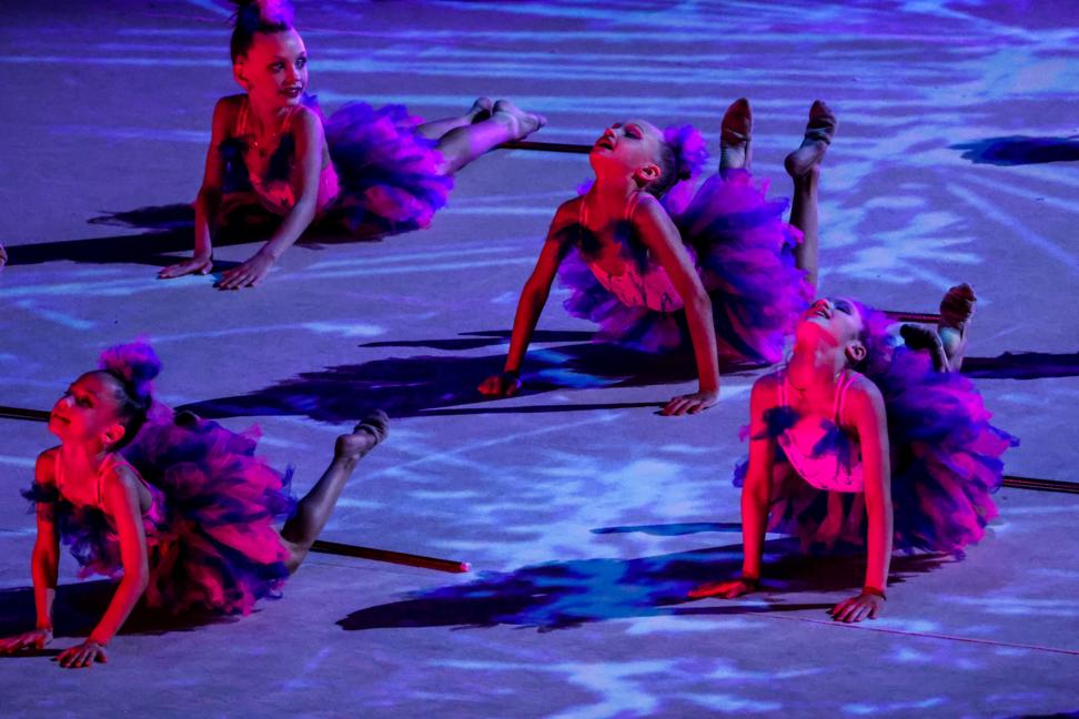 Участники гала-концерта по художественной гимнастике "Сокровища России" Сергей Карпухин/ ТАСС