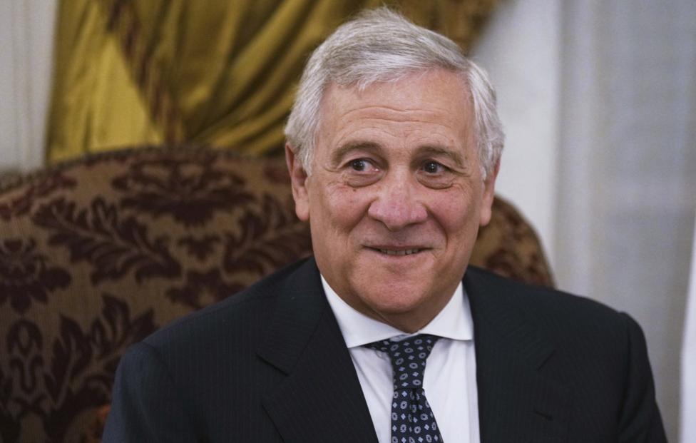 Министр иностранных дел, вице-премьер Италии Антонио Таяни. AP Photo/ Amr Nabil