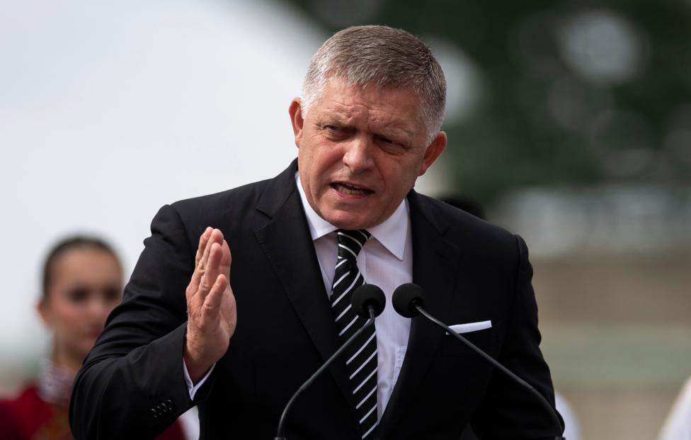 Премьер-министр Словакии Роберт Фицо AP Photo/ Denes Erdos