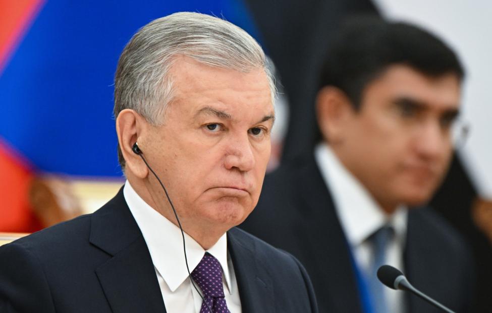 Президент Узбекистана Шавкат Мирзиеев Сергей Бобылев/ POOL/ ТАСС