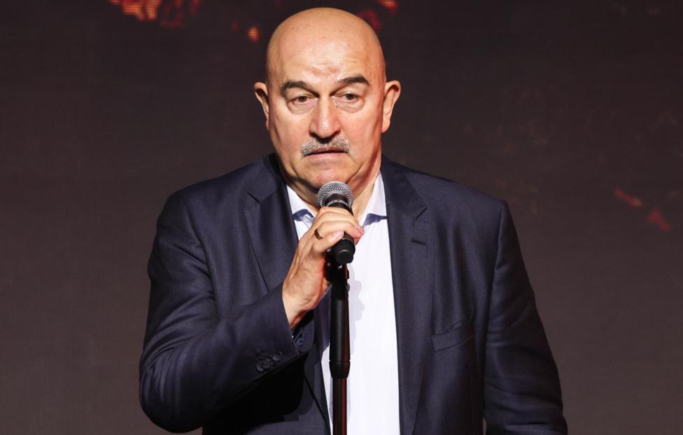 Главный тренер "Ахмата" Станислав Черчесов Сергей Савостьянов/ ТАСС