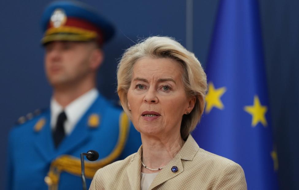 Председатель Еврокомиссии Урсула фон дер Ляйен AP Photo/ Darko Vojinovic