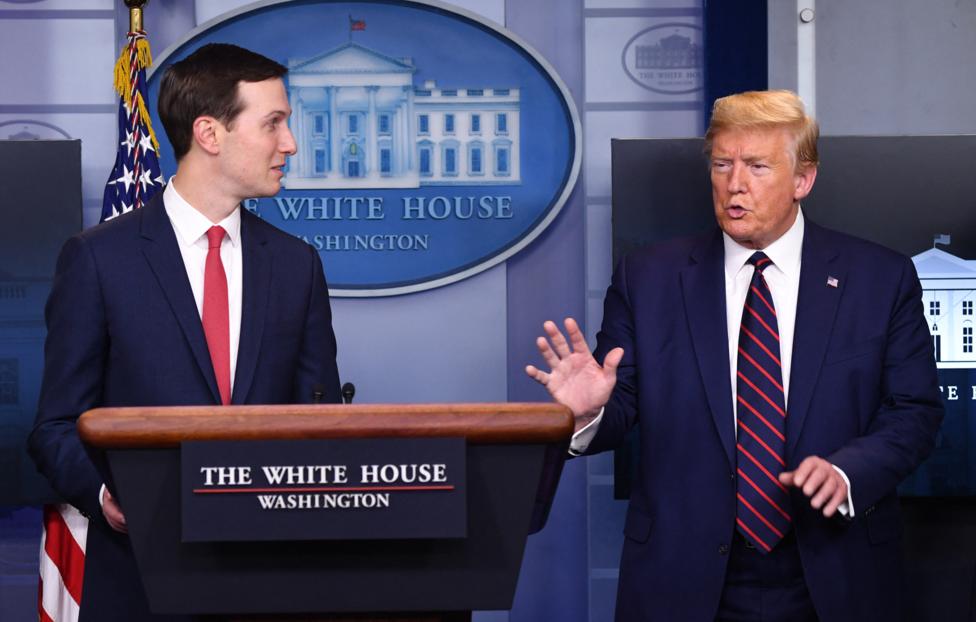 Джаред Кушнер и президент США Дональд Трамп Pool/ ABACA via Reuters Connect