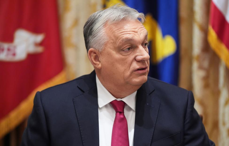 Премьер-министр Венгрии Виктор Орбан  AP Photo/ Evan Vucci