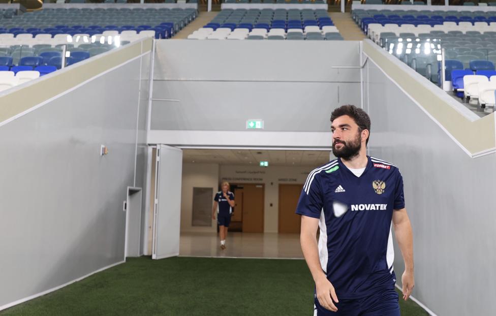 Защитник "Антальяспора" Георгий Джикия Сергей Бобылев/ ТАСС