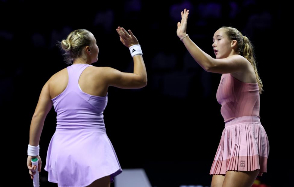 Диана Шнайдер и Мирра Андреева Katelyn Mulcahy/ Getty Images for WTA