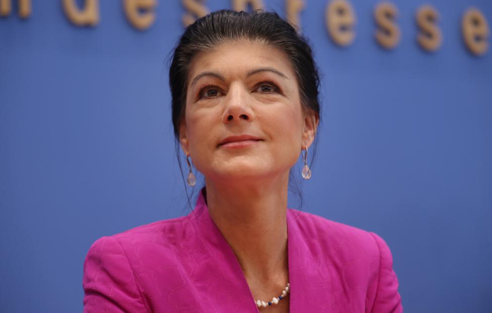 Лидер партии "ССВ - за разум и справедливость" Сара Вагенкнехт Sean Gallup/ Getty Images