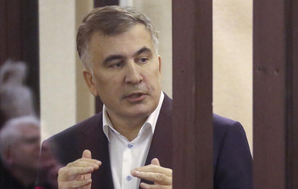 Михаил Саакашвили Ираклий Геденидзе/ POOL/ ТАСС